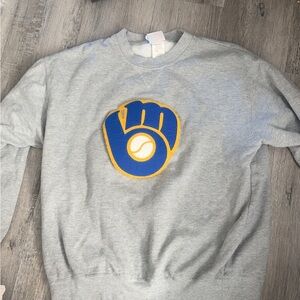Vintage brewers Gray Sweatshirt